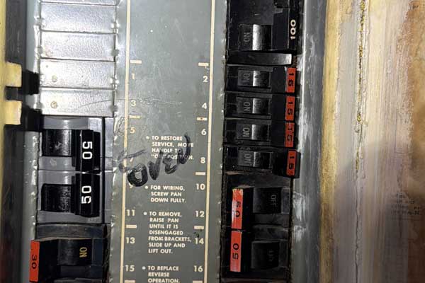 Electrical Panel Repair Upgrade Services